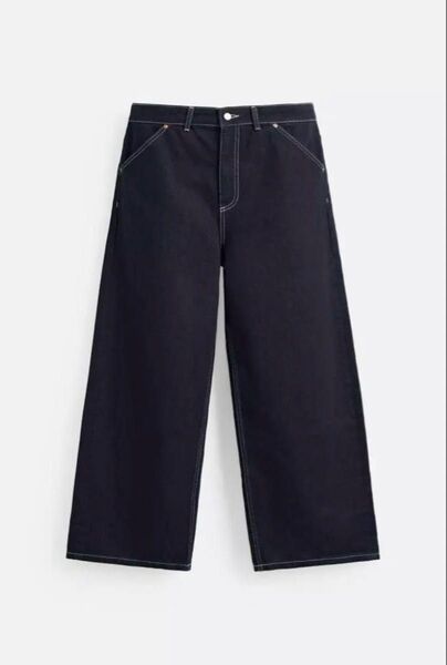 Zara wide leg buggy denim jp30 90s 00s y2k archive Vintage バギーデニム