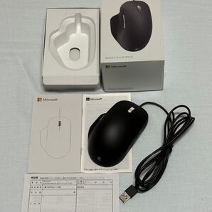 美品 マイクロソフト Microsoft エルゴノミクス有線USBマウス