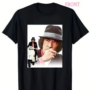 新品! 松田優作 BIGプリント Tシャツ 黒 13