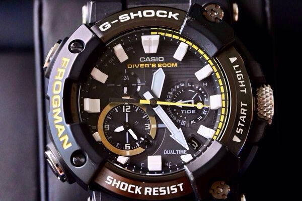 【美品】G-SHOCK GWFA10001AJF FROGMANアナログフロッグマン 付属品完備