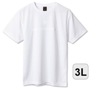 パワーアップ シャツ (白3L) ニンジャムーブギア リライブシャツ+αの機能 メンズ・レディース兼用