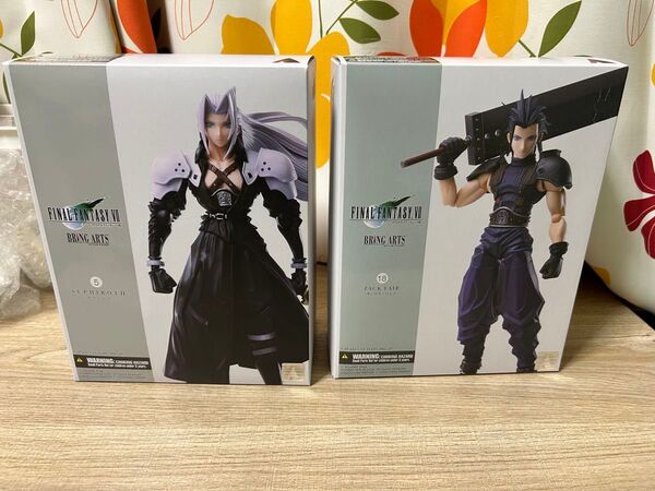 BRING ARTS スクウェア エニックス フィギュア セフィロス ザックス 未使用 未開封 ff7 ファイナルファンタジー