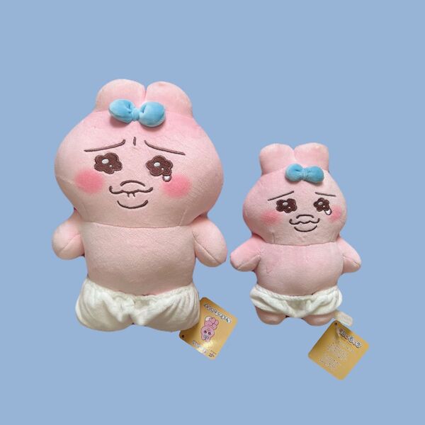 【新品未使用】タグ付き おぱんちゅうさぎ ましゅもっち おてのりましゅもっちぬいぐるみ プライズ アミューズメント