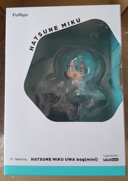 TENITOL 初音ミク UWA ふわふわ可愛い笑顔バッグ mini 未開封 フリュー FuRyu 初音未来