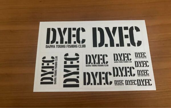 ダイワ ステッカーフィッシングクラブ入会特典ロゴシール 非売品