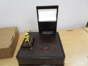 G526* telephone put telephone stand drawer attaching telephone music box attaching * unused goods 