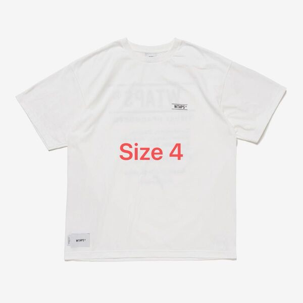 wtaps 25ss CONTAINING 02 / SS / COTTON WHITE size 4