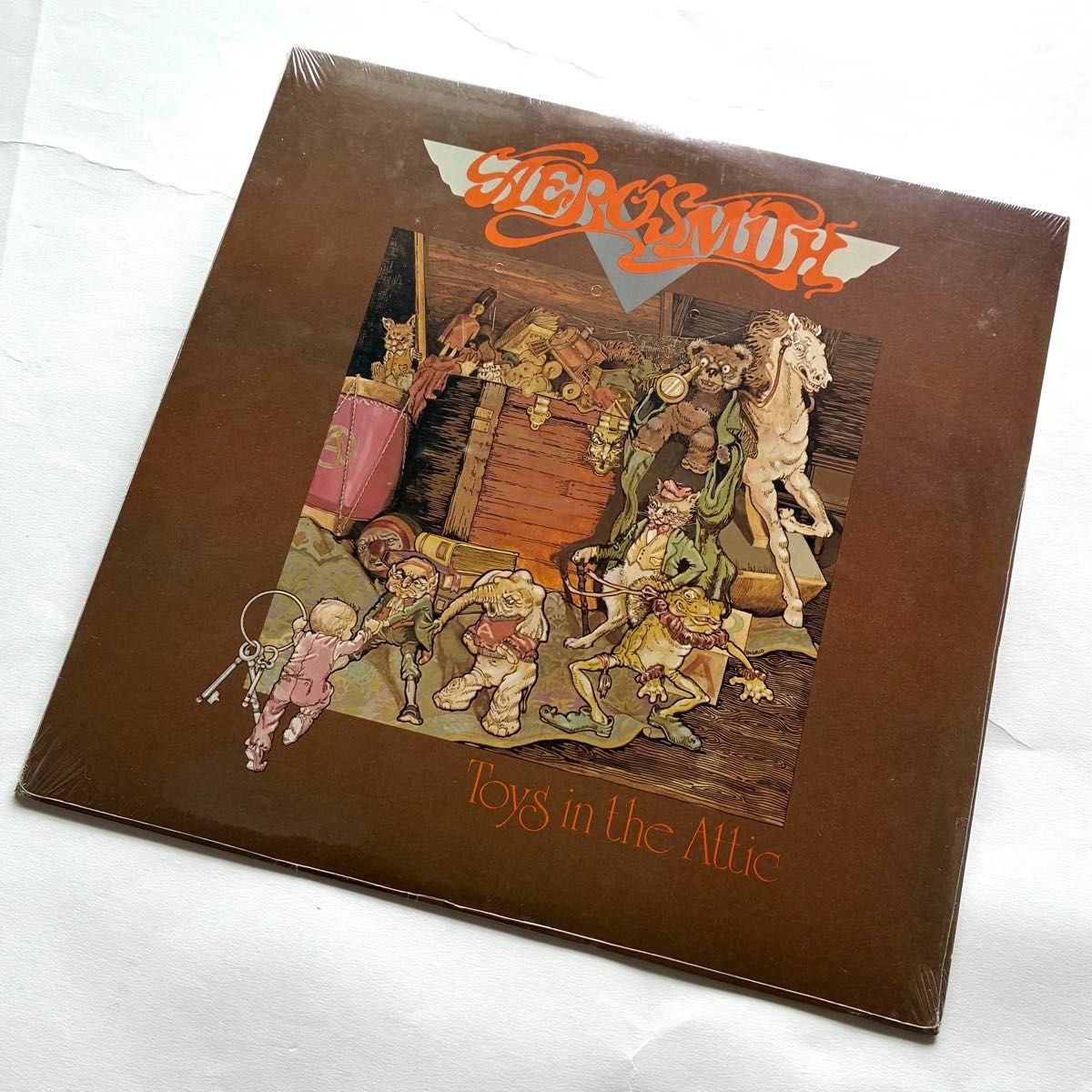 AEROSMITH エアロスミス “Toys In The Attic” US盤 レコード LP 未開封