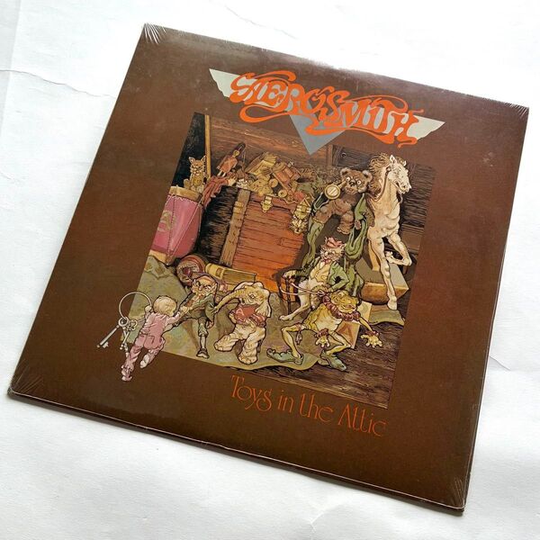 AEROSMITH エアロスミス “Toys In The Attic” US盤 レコード LP 未開封