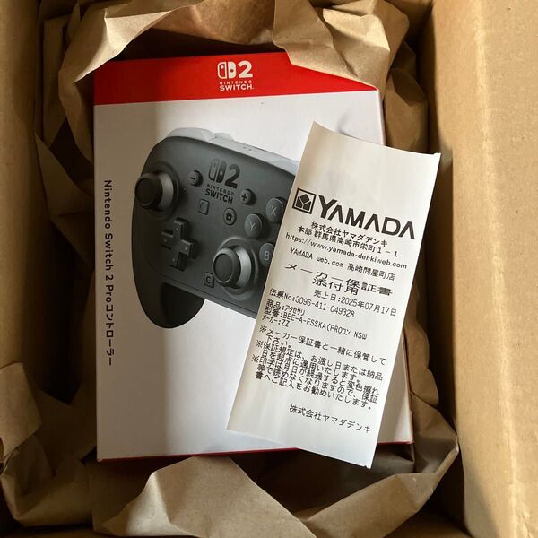 新品未開封 Nintendo Switch 2 Proコントローラー ニンテンドースイッチ プロコントローラー プロコン 任天堂