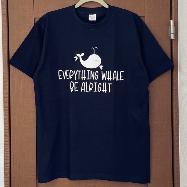Tシャツ クジラ Lサイズ メンズ レディース ジュニア 半袖 ティシャツ くじら 鯨 半袖Tシャツ