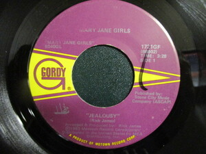 Mary Jane Girls ： Jealousy 7'' / 45s ★ 80's Disco / Funk ☆ c/w You Are My Heaven // 落札5点で送料無料
