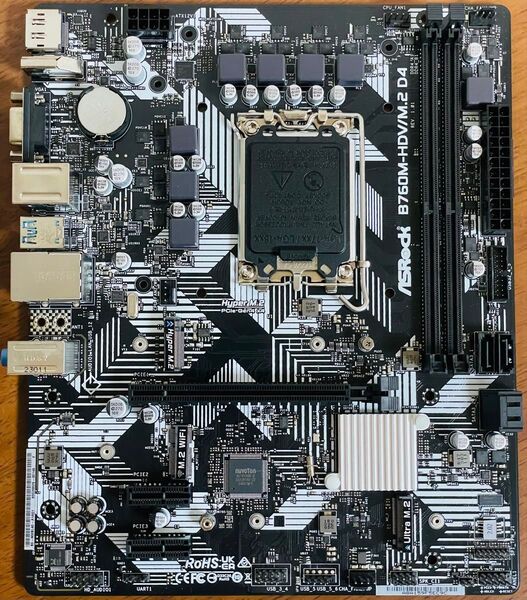 ASRock B760M-HDV/M.2 D4 インテル LGA1700 マザーボード