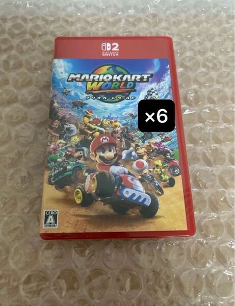 新品未開封マリオカートワールドSwitch2×6