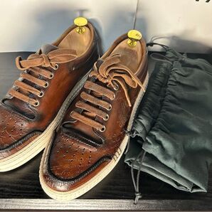 美品 Berluti プレイタイム スクリット カリグラフィ スニーカー 6