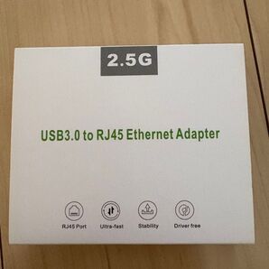 USB3.0 to RJ45 有線LANアダプター 2.5Gbps