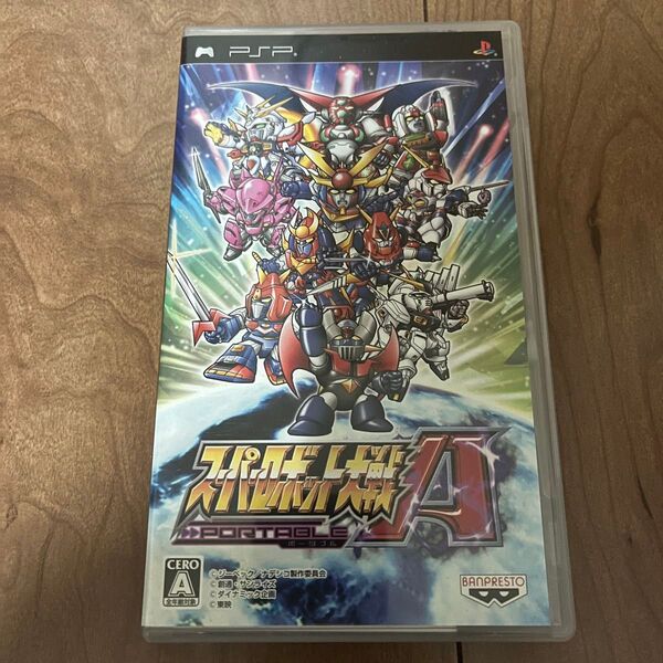 【PSP】 スーパーロボット大戦A PORTABLE