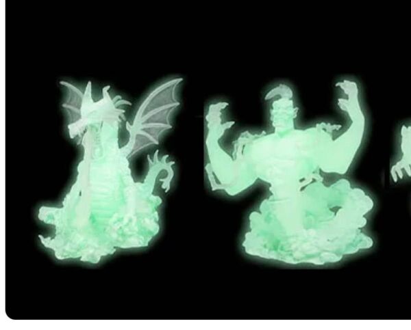 ディズニーヴィランズガチャ マレフィセント ジャファー 蓄光