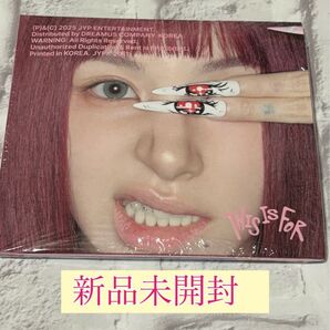 TWICE チェヨン this is for デジパック 新品未開封 cd アルバム