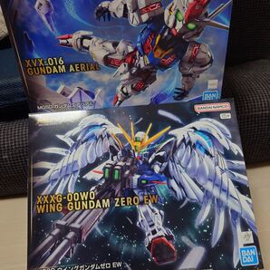 MGSD ガンダムエアリアル&ウイングガンダムゼロEW プラモデル 2個セット