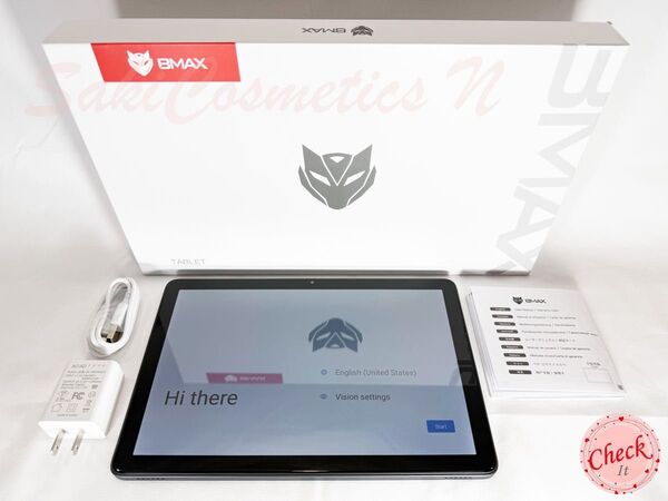 ☆液晶画面美品☆《最新版10インチタブレット》BMAX I10 Plus ビーマックス RAM16GB 付属品完備 動作確認済み