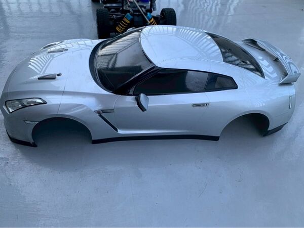 タミヤ TNS-FD シャーシ ボディGTR ラジコン エンジンカー プロポ(送信機)付き プラグヒーター付き