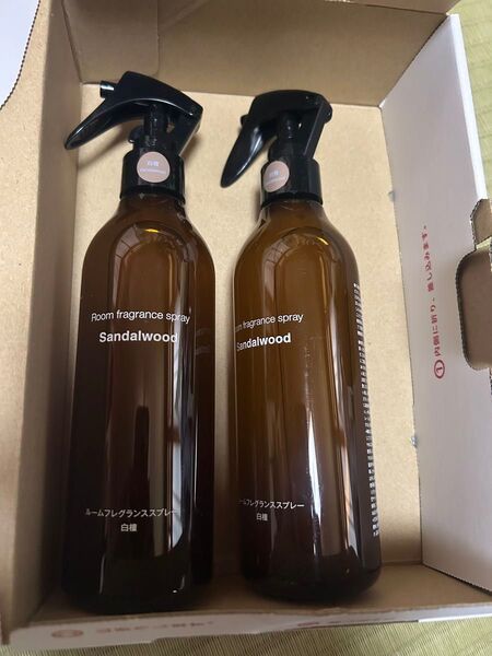 無印良品 ルームフレグランススプレー 白檀 300ml 2本