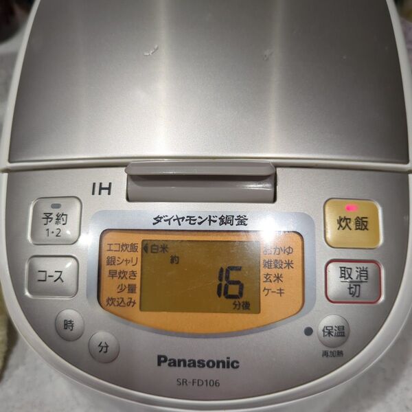 Panasonic IHジャー炊飯器 SR-FD106 2016年製