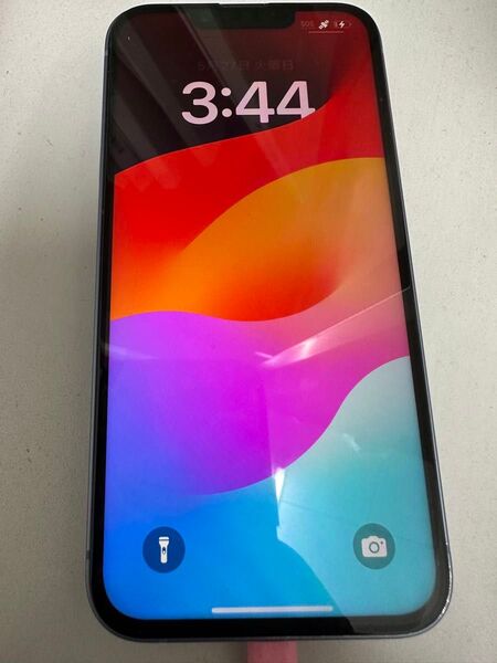 iPhone14 128g ブルー SIMフリー ジャンク
