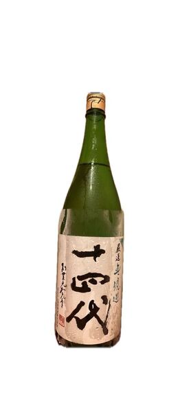 日本酒 十四代 厳選 無濾過 1800ml 14度 高木酒造。 新品未開封 2025年