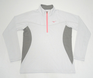 Mizuno( Mizuno )|DRY VECTOR lady's long sleeve Zip shirt - Zip mok shirt A2JA6261/sizeS-| tube CPTQ