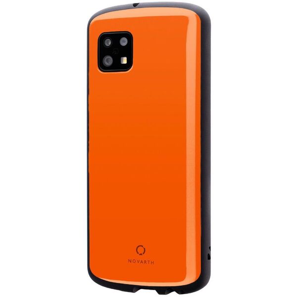 AQUOS sense6/sense6s 耐衝撃ハイブリッドケース「ROCK」 オレンジ NV-21WQ1C02OR ルプラス