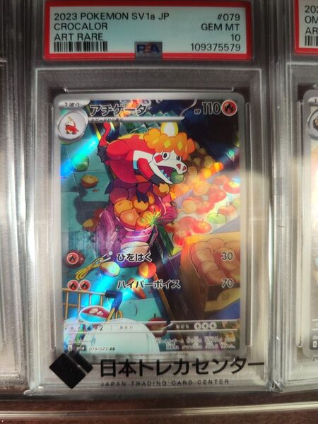ポケモンカード アチゲーター AR PSA10 GEM MT 10