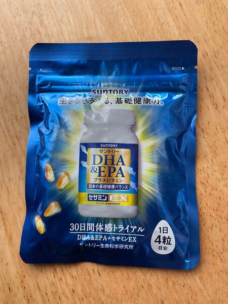 サントリー DHA&EPA プラスビタミン セサミンEX 120粒 1袋 EPA セサミンEX SUNTORY