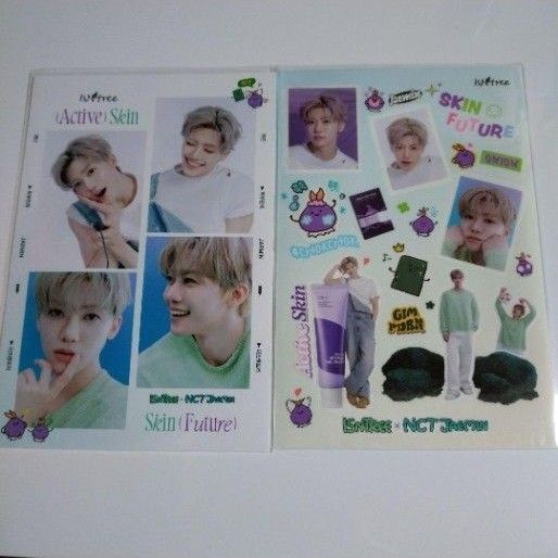 NCT DREAM ジェミン イズエンツリー特典4カットフォト&ステッカーセット