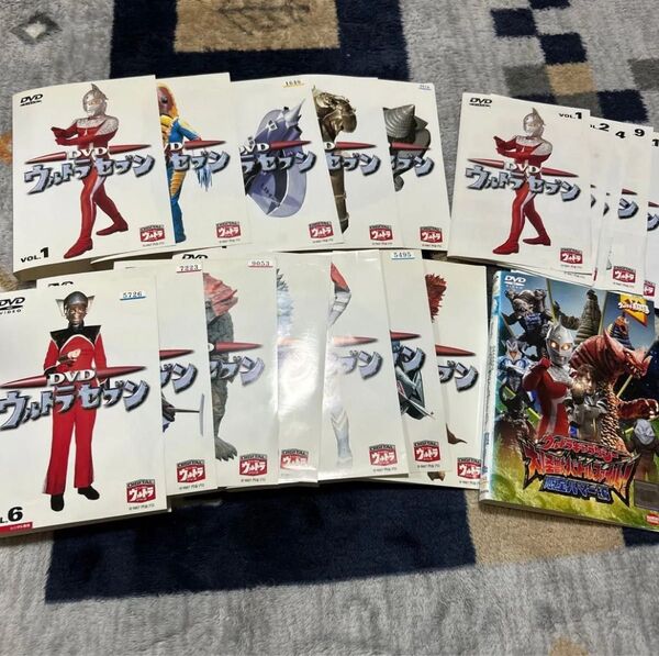 ウルトラセブン DVD セット 1〜12巻セット 全巻セット おまけ付き