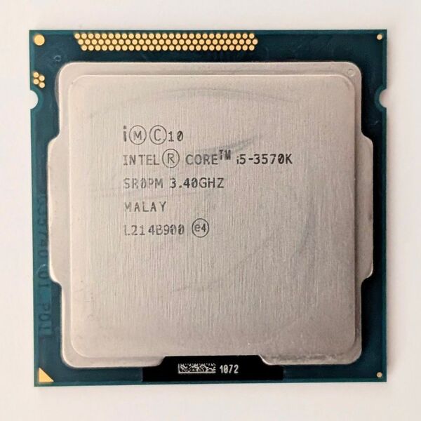 【動作確認済み】Core-i5 3570K CPU Intel