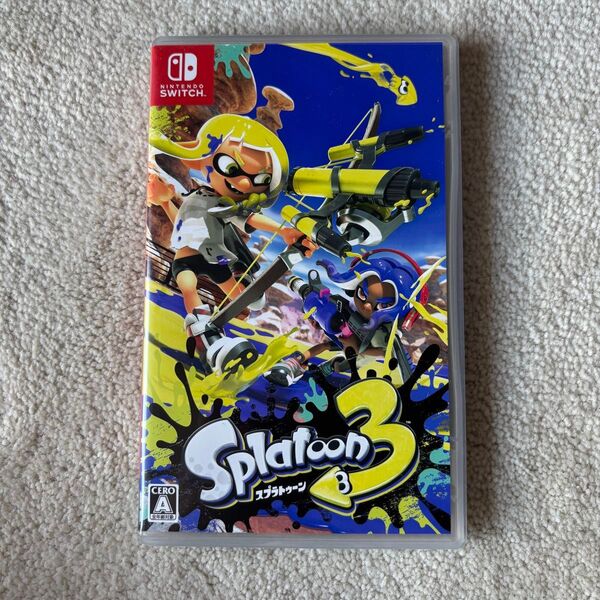 【Switch】 スプラトゥーン3 ソフト ニンテンドースイッチ 任天堂 Nintendo Splatoon3