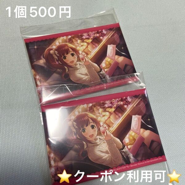 オンラインくじ デレマス 五十嵐響子 缶バッジ 2点セット