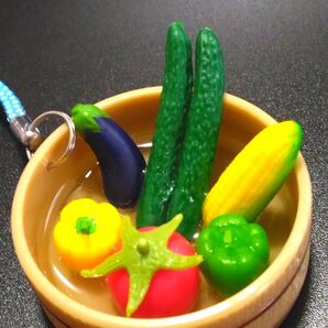 夏野菜 ストラップ 夏