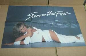 【EP レコード　シングル】　SAMANTHA FOX サマンサ・フォックス　■　ポスター、カレンダー・ジャケット　■　タッチ・ミー TOUCH ME 