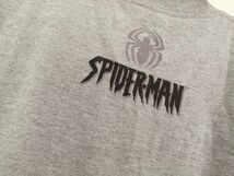 kkyj4197 ■ UNIVERSAL STUDIOS JAPAN ■ ユニバーサルスタジオジャパン SPIDERMAN スパイダーマン Tシャツ トップス 半袖 グレー M_画像6