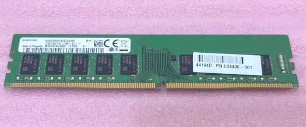 Samsung M391A2K43BB1-CTDQ◆PC4-21300/DDR4-2666 DDR4 ECC UDIMM 16GB