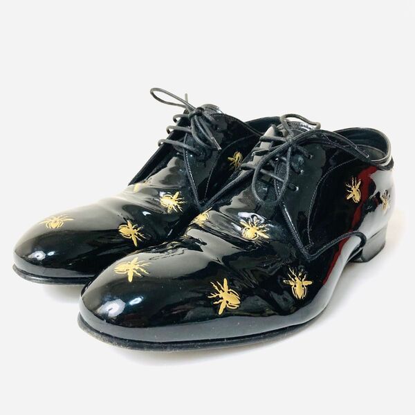Dior Homme ディオールオム クリスチャンディオール ゴールドカプセルコレクション ビー 蜂 ドレスシューズ
