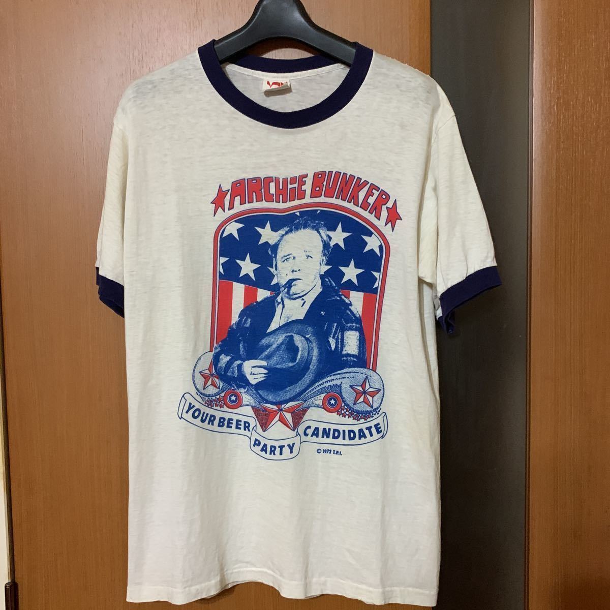 NEW限定品】 激レア 70's ARCHIE BUNKER ヴィンテージTシャツ champs21.com
