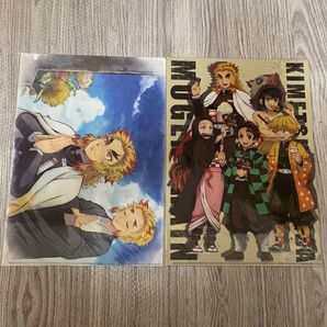 鬼滅の刃 煉獄杏寿郎 クリアファイル 猗窩座