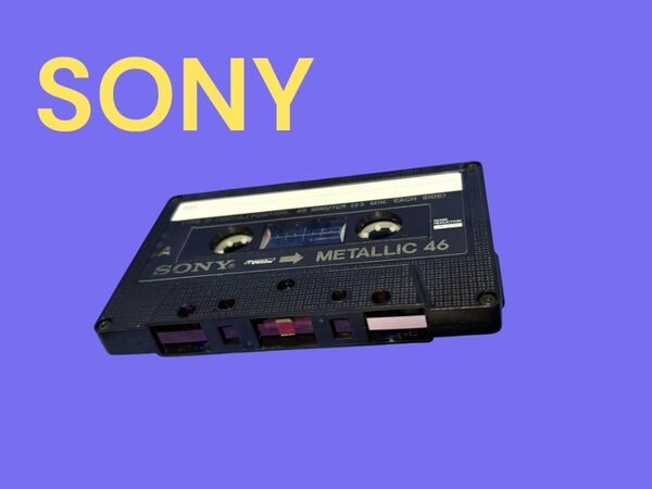 SONY METALIC 46 メタルポジション カセットテープ