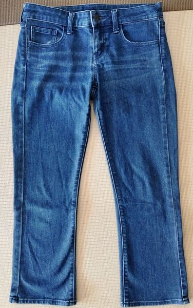 ユニクロ TRUE RELIGION トゥルーレリジョン デニムパンツ W25 ブルー系
