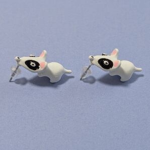 犬かじりつきピアス アニマル 犬 ドッグ dog フレンチブルドッグ