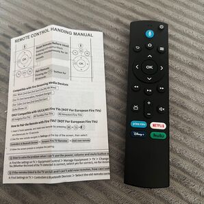 Fire TV リモコン Netflix Prime Video 非純正品